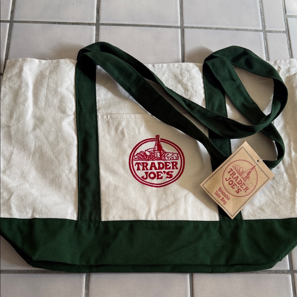 NWT Trader Joe’s 2025 canvas tote Bag